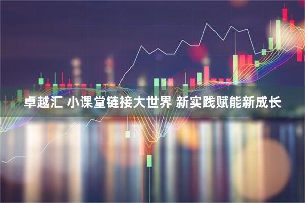 卓越汇 小课堂链接大世界 新实践赋能新成长